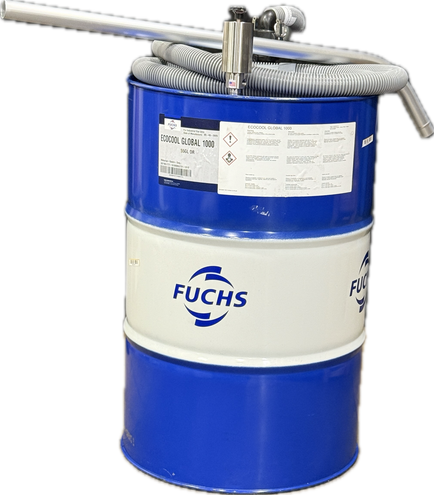 DRUM VAC REVERSIBLE 2-WAY SUCTION AND DISCHARGE