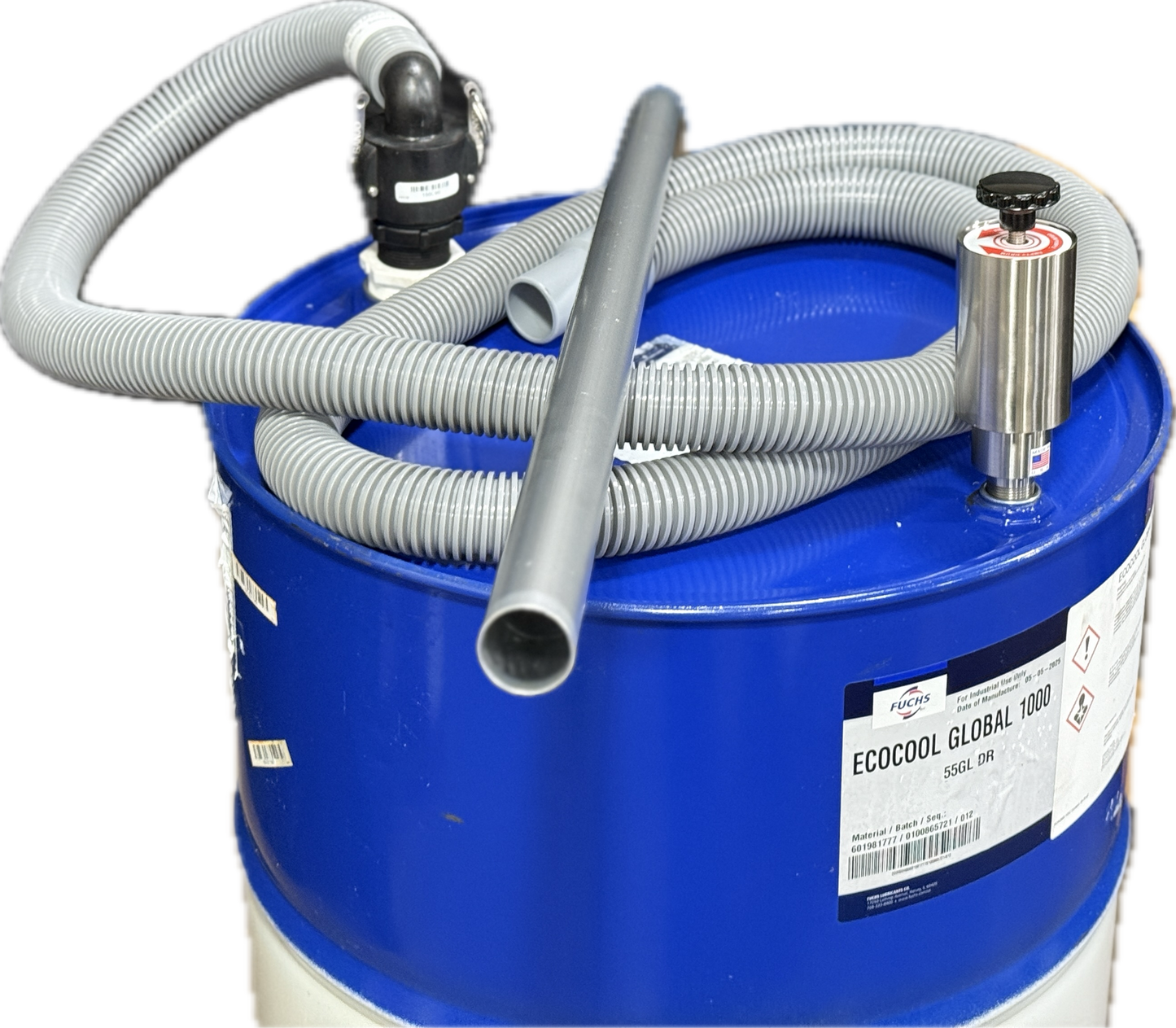 DRUM VAC REVERSIBLE 2-WAY SUCTION AND DISCHARGE