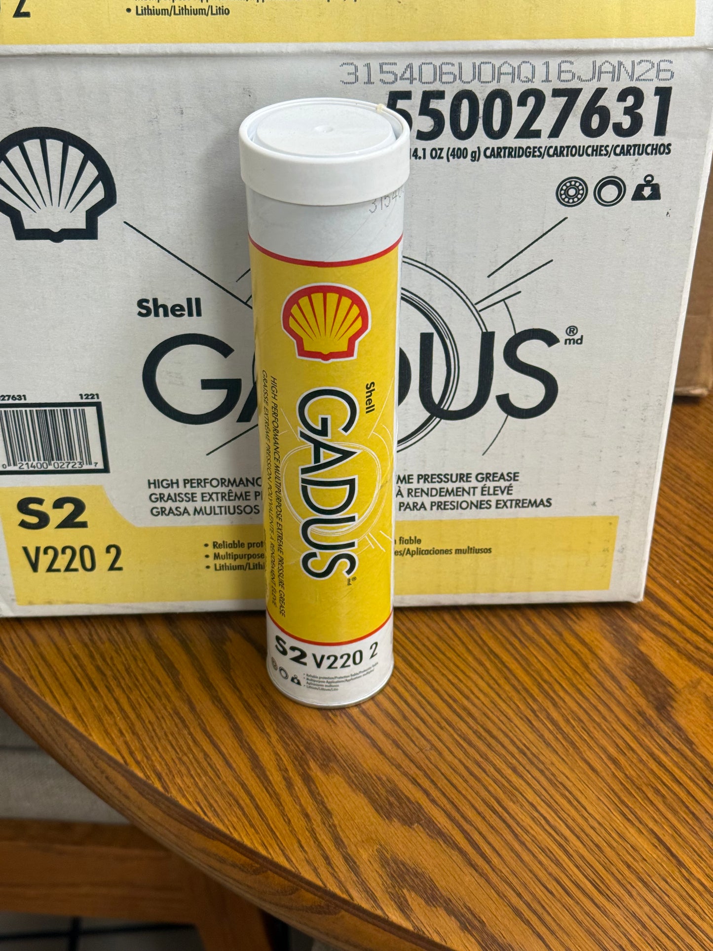 Shell GADUS S2 V220 2 16 OZ tube