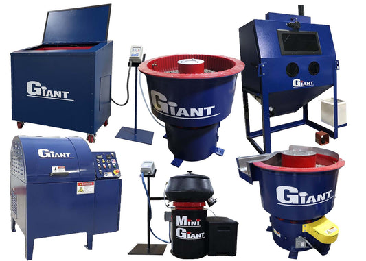 GIANT FINISHING TUMBLER SYSTEMS