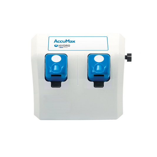 AccuMax 2-Button Low/High Flow Dispenser with E-Gap Eductor