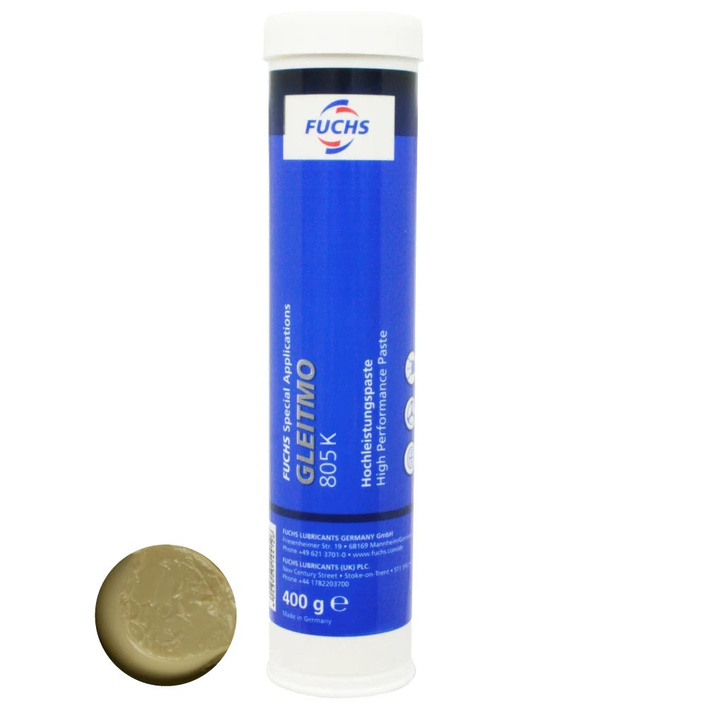 FUCHS GLEITMO 805 K White high performance paste 400 GR tube***DIRECT REPLACMENT FOR GLEITMO 805***